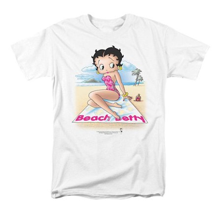Betty Boop Beach Betty T-skjorte