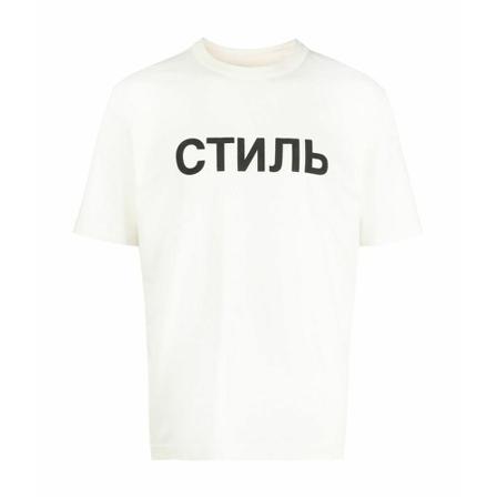 Heron Preston, Heron Preston T-shirts and Polos White Biały, Mężczyzna, Rozmiar: S