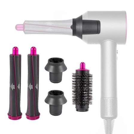 För Dyson Supersonic Hårtork Locktång Fäste Cylinder Kam Magiska Adaptrar Luftstylare Tillbehör