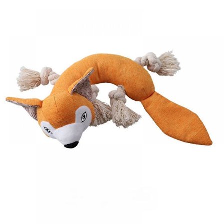 Phony Toy Bomullsrep Leksak Hund Pip Leksak för Valp, Bedårande Valp Tuggleksak för Valpleksaker och Mjuk Hund Leksak Interaktiv Pull2 Pcs