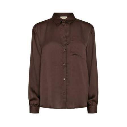Freequent blouse Fqnaro , Bruin , Dames , Maat: S