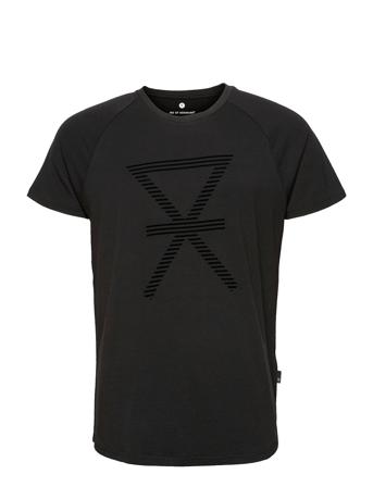 Jbs Of Dk T-Shirt W/Print Fsc T-shirt Sort JBS Of Denmark