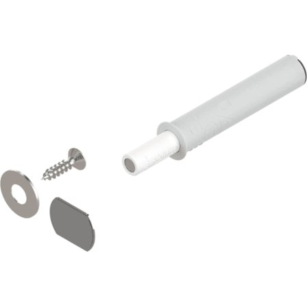 Blum 956.1004.sw Magnetisk Push To Open Tip-on Sett (hvit/standarddører)