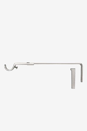 Jotex - Lengde 20 Cm Stål - Gardinstangholderens - Kjøp Gardintilbehør hos Jotex