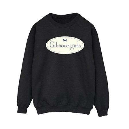 Gilmore Girls Dam/Dam Klassisk Logotyp Sweatshirt XL Svart