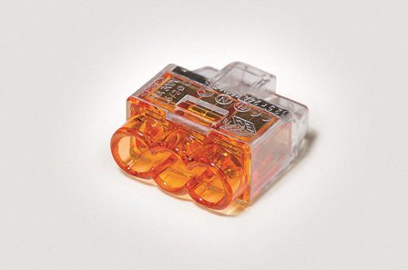 Hellermann Tyton 148-90037 Toppklemme 3-polet, 100-pakning, Installasjonsmaterial