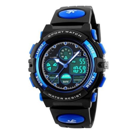 Montre multifonctionnelle montre de sport numérique pour enfants,