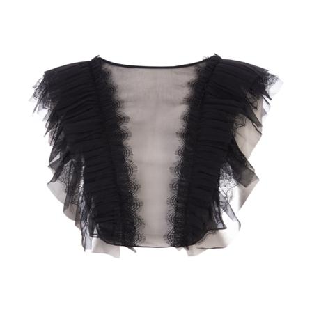 Alberta Ferretti Sleeveless Tops Sort, Dame