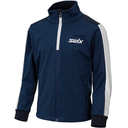 Swix Cross Jacket Junior Children unlined workout jackets Blue 152