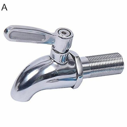 Drikkedispenser i rustfrit stål - Vanddispenser - Vinfad - Hane - Tap