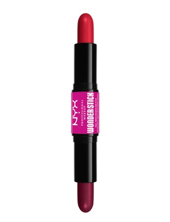 NYX Professional Makeup Wonder Stick Dual-Ended Cream Blush Stick - Red - 6.4 g