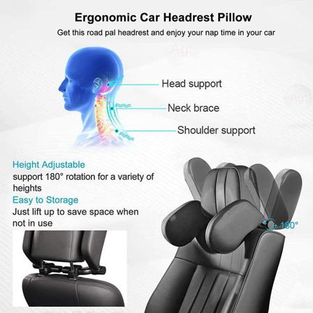 Nackstöd / Sovstöd För Bilsäten