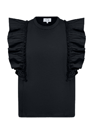 Leveté Room Lr-Kowa 21 T-Shirt T-shirts Dam Svart L