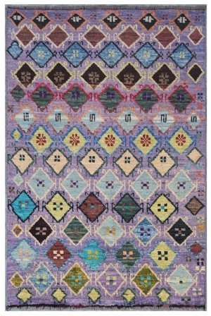 Piccolo Moroccan Berber - Afghanistan 91X140 Lana, Tappeto