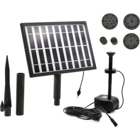 Pompa - filtreringsgrupp - filtreringsblock Geko Solpump för damm 5 W (16) G81472