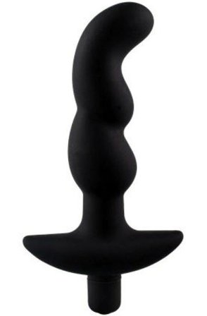 Dark Side Black Twist Anal Vibrator