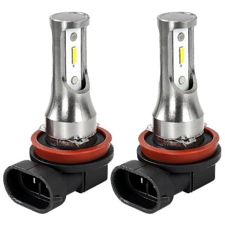 2 stk. H8 H11 H9 LED Tåkelys Pære For Nissan Qashqai J10 J11 X Trail T31 T32 Tiida Pathfinder Murano Note Juke