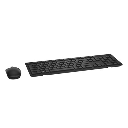 DELL KM636 - tastatur- og mussett - QWERTZ - Tysk - svart Inn-enhet