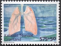 Grønland - Anti-Tuberkulose - Postfrisk frimærke