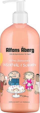 Alfons Åberg Showergel og Shampoo 500 ml, Skincare, Kropspleje, Bodyshampoo