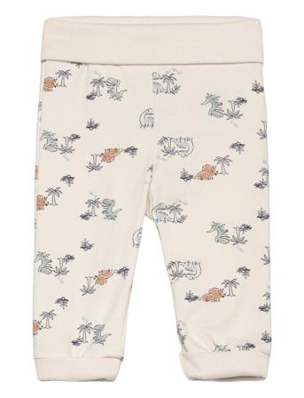 Pants - Aop Bottoms Leggings Beige Fixoni