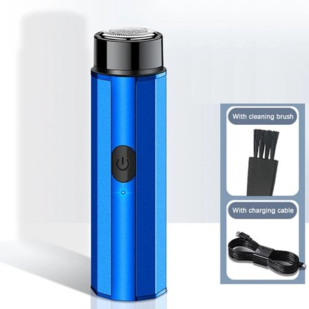 Mini Elektrisk Barbermaskin for Menn Bærbar Elektrisk Barberhøvel Skjeggkutter USB-Lading Barbermaskiner for Menn Ansikt Kropp Barberingsmaskin