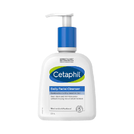 Cetaphil Daily Facial Cleanser Rengöring Unisex Vit 236 ML