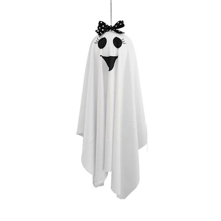 Sæsonbestemt & Julepynt Hængende Spøgelse Halloween Dekoration Indendørs Udendørs Hjemmefest Guirlande Ornamenter Q