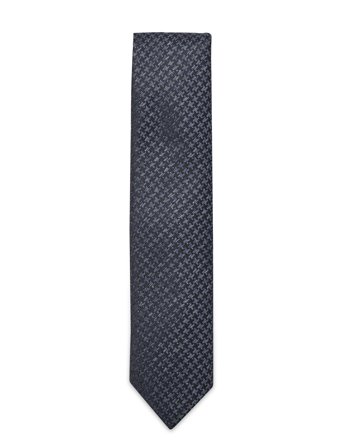 Lindbergh Black | Patterned Tie 7 Cm | ONE SIZE