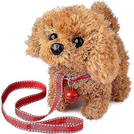 Plush Husky Koiran Leikkikalu Elektroninen Interaktiivinen Lemmikki Koira - Kävely, Haukkuminen, Hännän Viskely, Venyttely Seuralainen Eläin Lapsille 