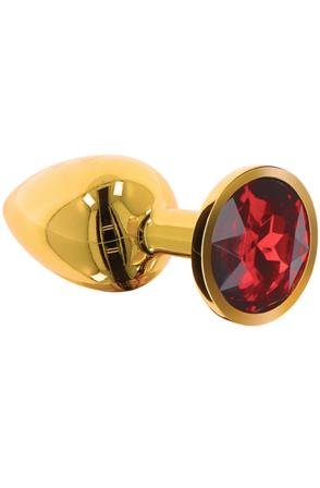 Butt Plug With Diamond Jewel Small Analplugg metall - Blushme.se