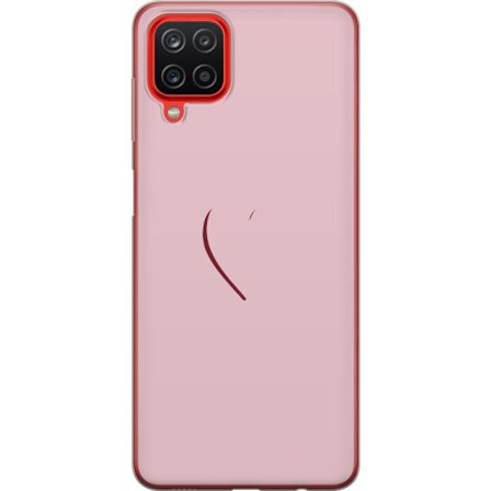 Kompatibelt Mobilskal till Samsung Samsung Galaxy A12 SoftPinkLove