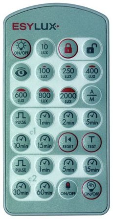 ESYLUX EM10425509 Fjärrkontroll, Belysning