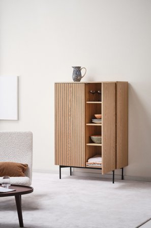 Jotex - Skap Natural ash - PALANZO - Kjøp Skjenker og avlastningsbord hos Jotex