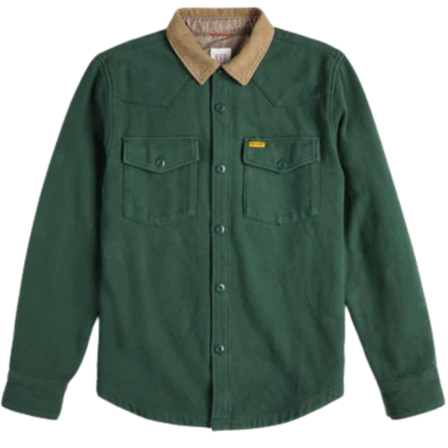 Topo Designs M's Onlooker Twill Shirt Jacket Forest