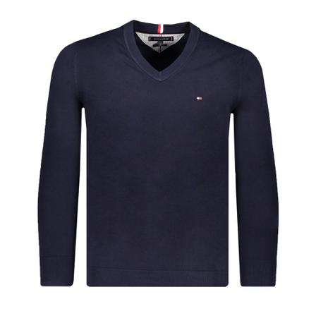Tommy Hilfiger, Trui Blauw Blauw, Heren, Maat:M,polyester