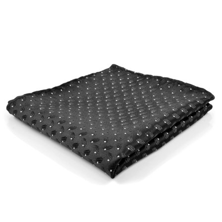 Black & White Pocket Square for Men - Patterned Pocket Squares
