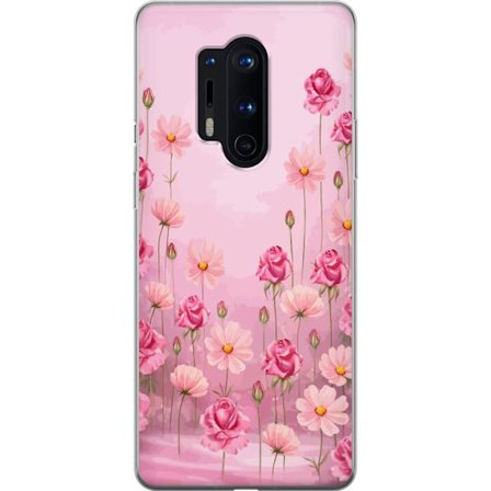 Kompatibel Mobilcover til OnePlus 8 Pro Petal Reverie Soft Blush