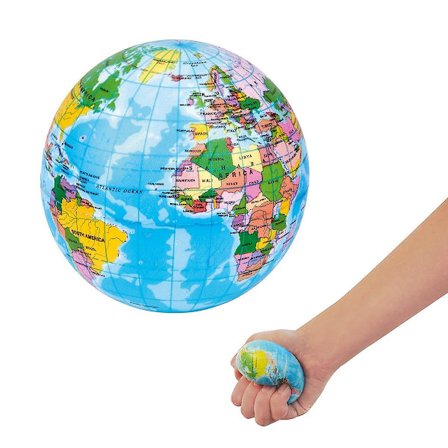 Svamp Skum Pu Jord Barn Leksak Boll