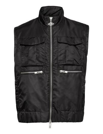 Padded Vest Black HAN Kjøbenhavn Clothing