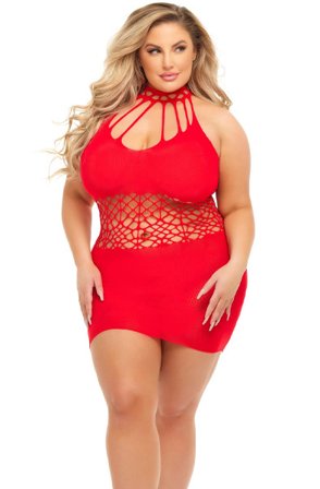 Rich B Phase Kleid Red Queen Queensize