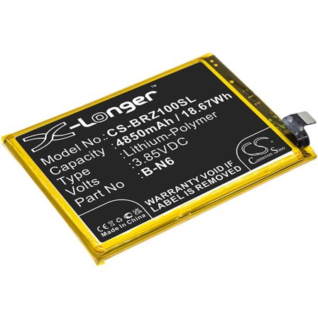 Batteri for smarttelefon, mobil for VIVO IQOO Z1x 5G, V2012A, V2012