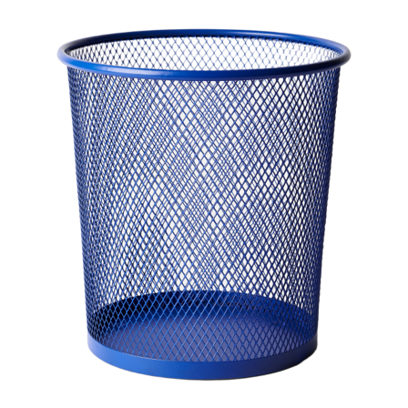 Åhléns Home Papperskorg i metall Förvaring Blå ONESIZE