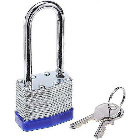 Melaleuca lås lång balk kort balk Härdat stål Hänglås, Pick Resistant Mässingsstiftcylinder (40mm inte öppen)