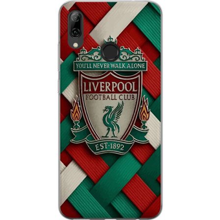 Kompatibelt Mobildeksel til Huawei Huawei P smart 2019 Liverpool Football Club-emblem med You'll Never Walk Alone i kraftfull grafisk design for liden