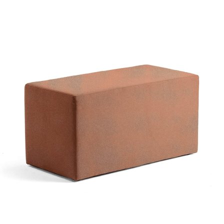 Sittpuff CASUAL, 1000x500 mm, tyg CURA koppar