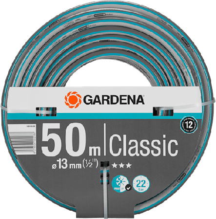 Gardena Classic Letku 50 m, 1/2", Kastelu