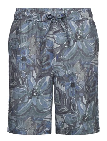 Mmgholt Sun Linen Shorts Blue Mos Mosh Gallery