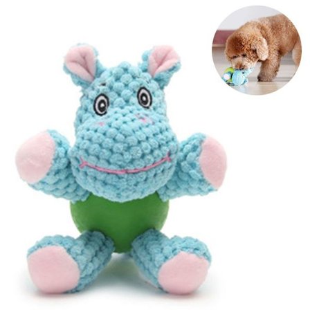 Pipig hund leksak, flodhäst hund leksak KLB