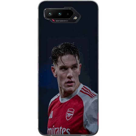 Kompatibelt Mobildeksel til Asus ROG Phone 5 Pastellregnbue med hvite stjerner og myk fargeovergang i drømmende himmeldesign